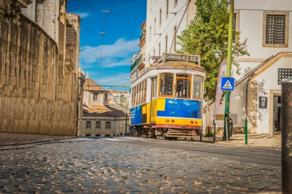 Fototapeta Tramwaj, Lizbona