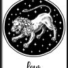 Plakat Znaki Zodiaku-Byk