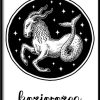 Plakat Znak Zodiaku-Strzelec