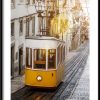 Plakat Żółty Tramwaj 28, Lizbona