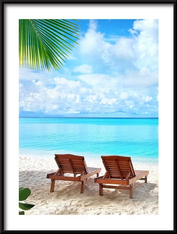 Plakat Tropikalna Plaża