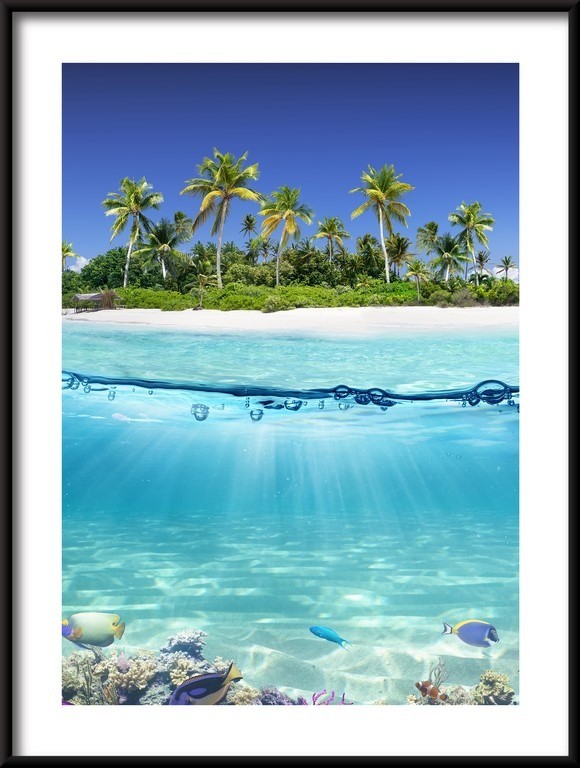 Plakat Tropikalna Wyspa