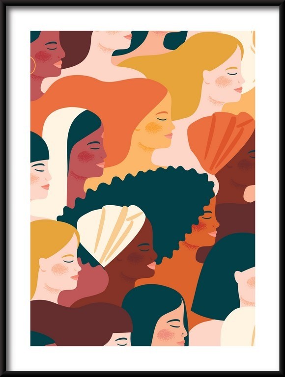 Plakat Kobiety Wielu Kultur