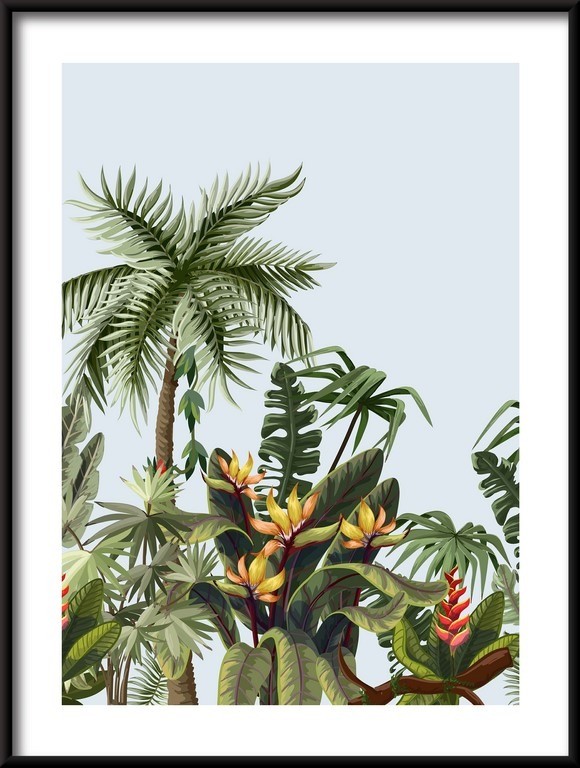 Plakat Dżungla z Błękitnym Niebem