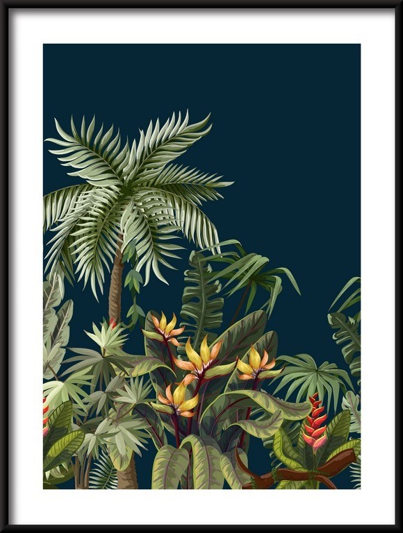 Plakat Ciemna Dżungla