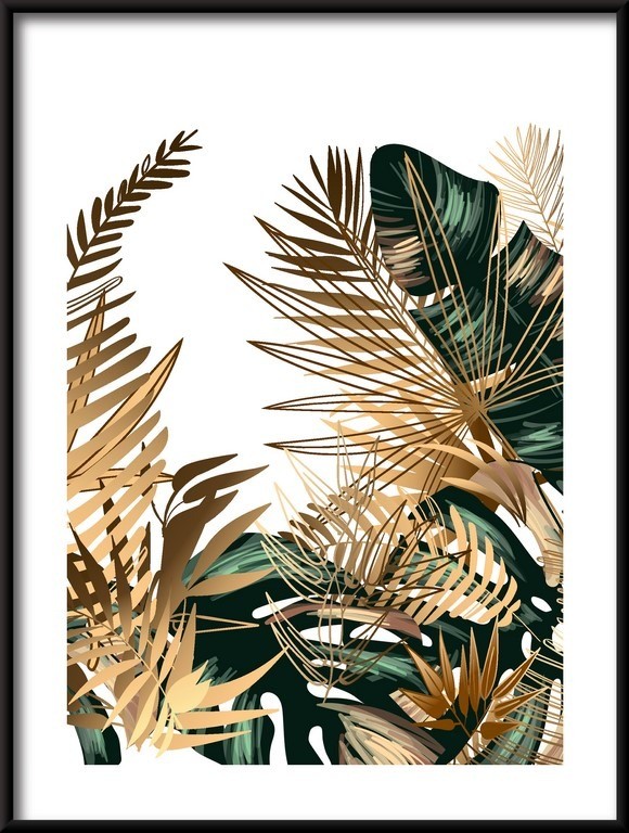 Plakat Złota Dżungla