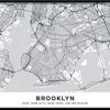 Plakat Mapa Manhattan