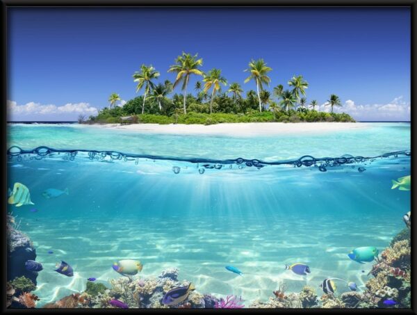 Plakat Tropikalna Wyspa