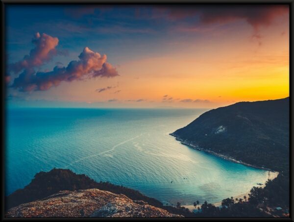 Plakat Wyspy Koh Tao, Tajlandia