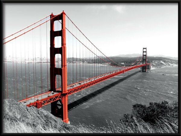 Plakat Golden Gate Bridge