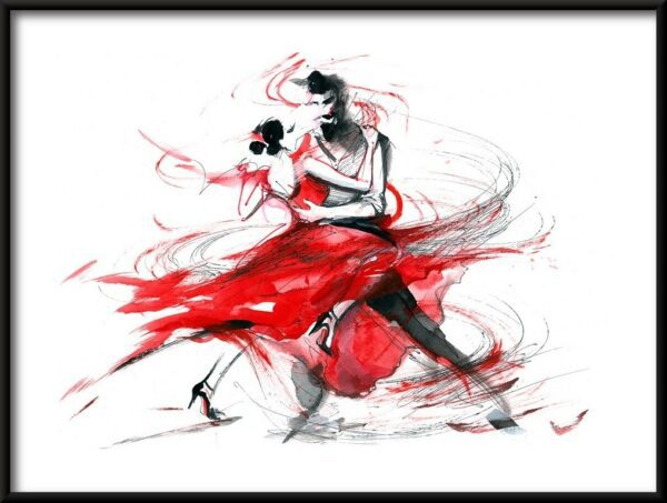 Plakat Malowane Tango