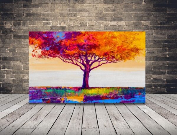 Obraz Kolorowe Drzewo