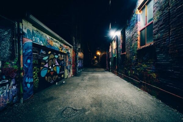 Fototapeta Graffiti Alley