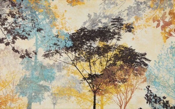 Fototapeta Kolorowe Drzewa