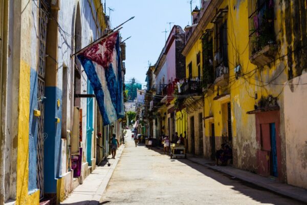 Fototapeta Kubańska Ulica