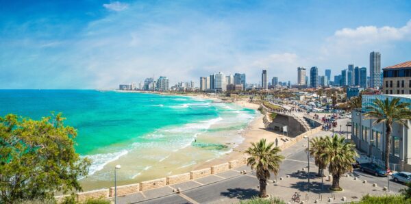 Fototapeta Plaża Tel Awiwu
