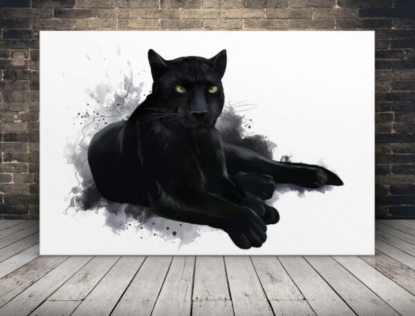 Obraz Czarna Puma