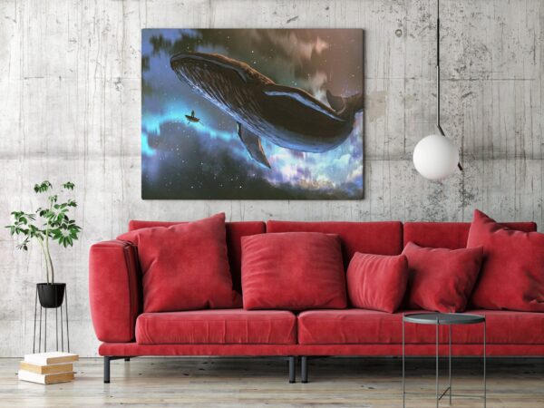 Obraz Latający Wieloryb