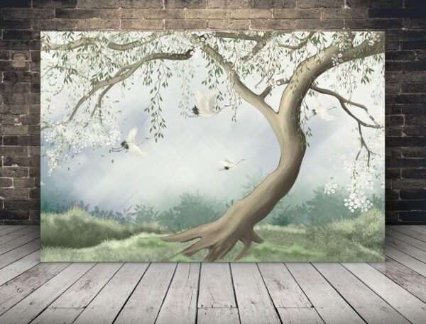 Obraz Drzewo i Mgła