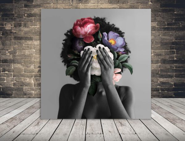 Obraz Kobieta z Kwiatami