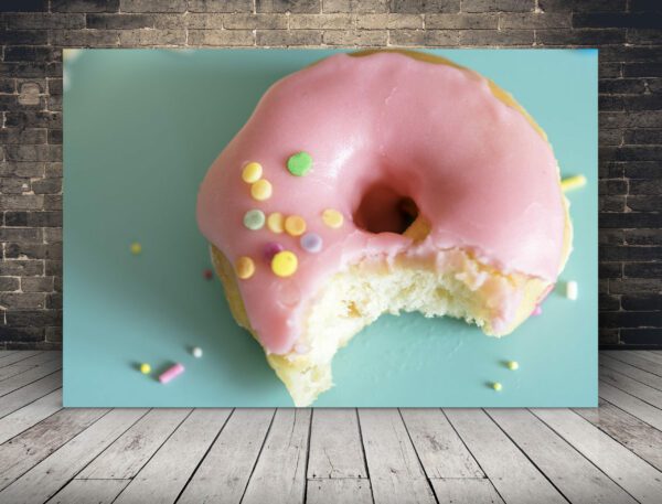 Obraz Nadgryziony Donut
