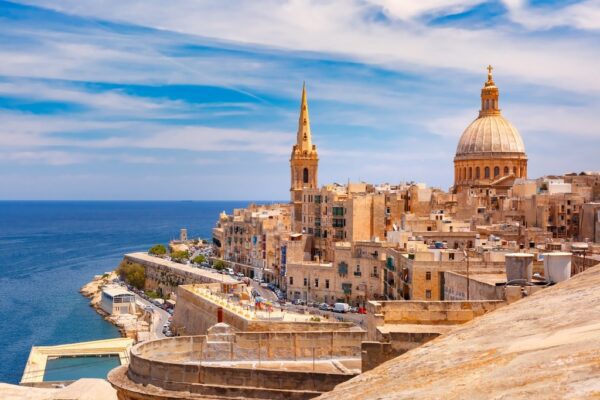 Fototapeta Miasto na Malcie