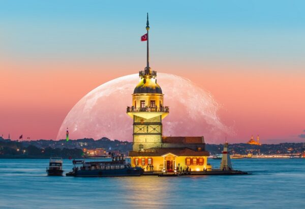 Fototapeta Wieża w Stambule