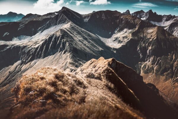 Fototapeta Piękne Brązowe Góry