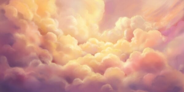 Obraz Pastelowe Chmury