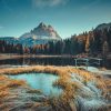 Fototapeta Krajobraz Górski z Widokiem na Alpy
