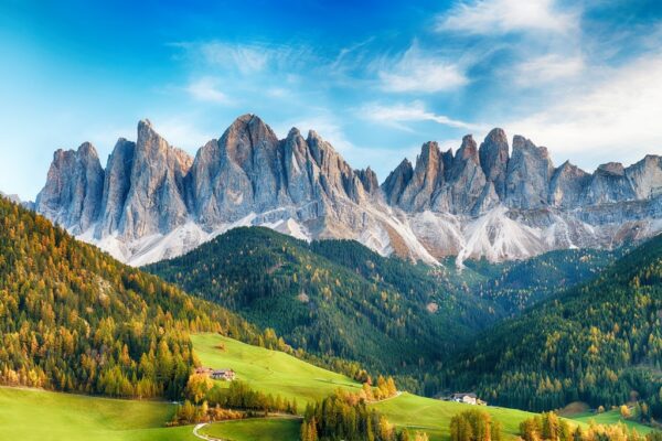 Fototapeta Krajobraz Włoskich Dolomitów