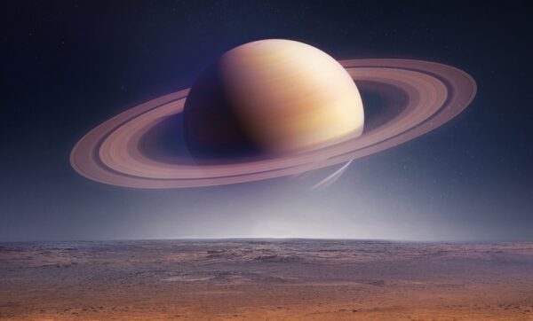 Fototapeta Pierścienie Saturna