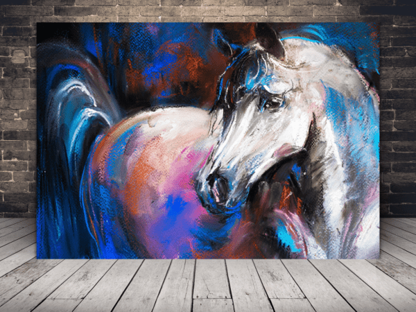 Obraz Malowany Koń