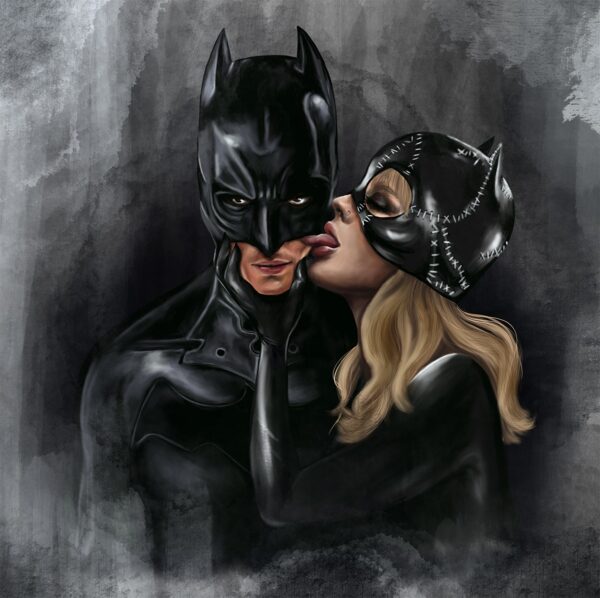 Obraz Batman i Catwomen