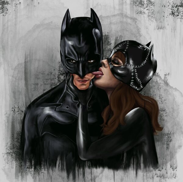 Obraz Batman i Catwomen