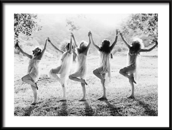 Plakat Tańczące Dziewczęta