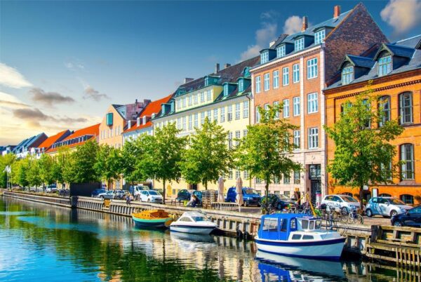 Fototapeta Rzeka w Kopenhadze