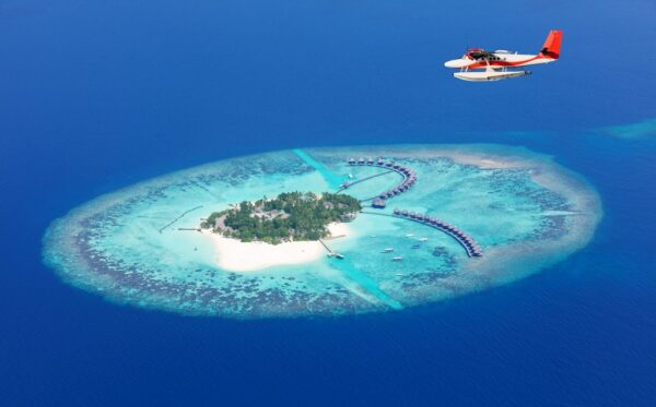 Fototapeta Wyspa na Malediwach