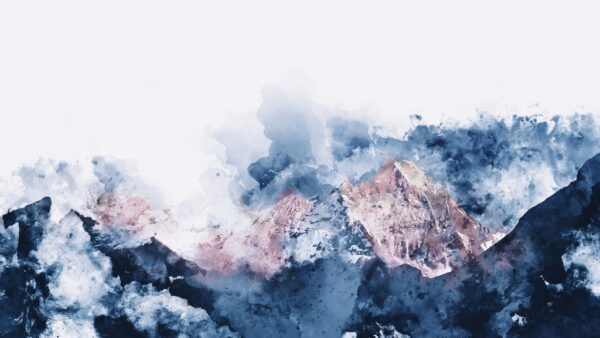 Fototapeta Abstrakcyjne Góry