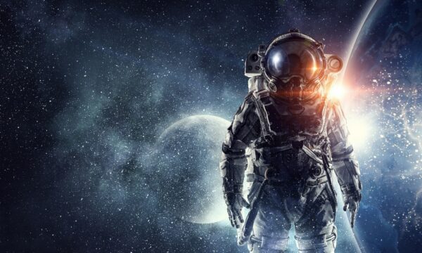 Fototapeta Astronauta w Kosmosie