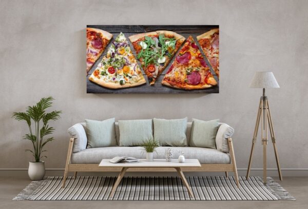 Obraz Pizza w Trójkącie