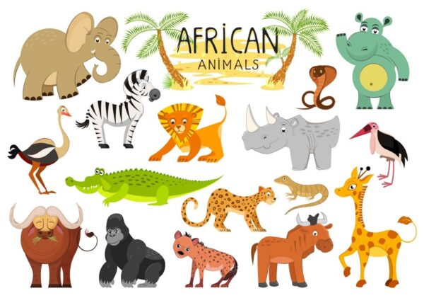 Fototapeta Afrykańskie Zwierzęta
