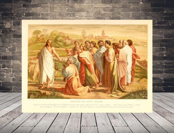 Obraz Jezus i Piotr