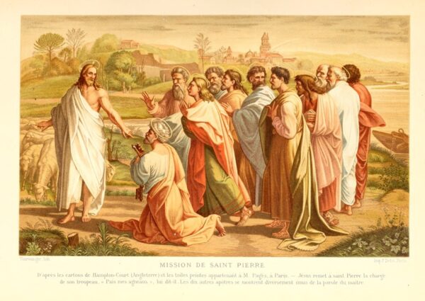 Obraz Jezus i Piotr