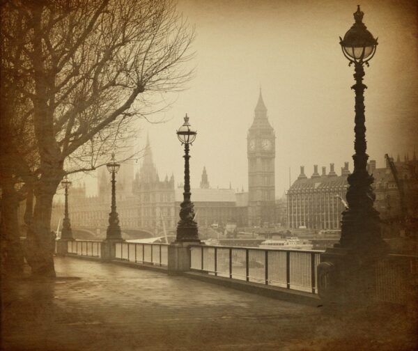 Obraz Londyn w Sepii