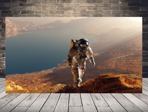 Obraz Wspinaczka Astronauty