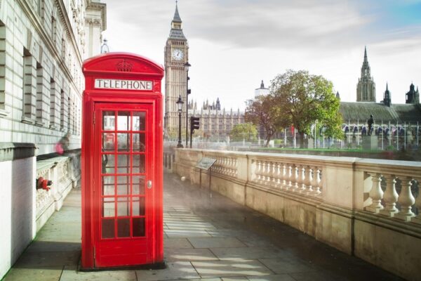 Fototapeta Budka Telefoniczna w Londynie