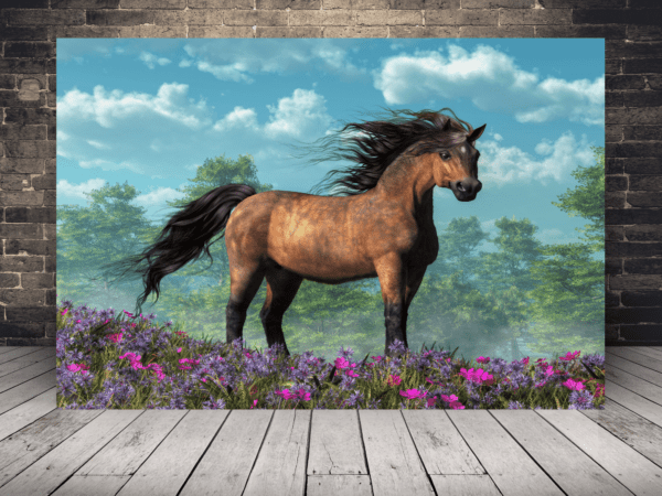 Obraz Koń i Wiatr