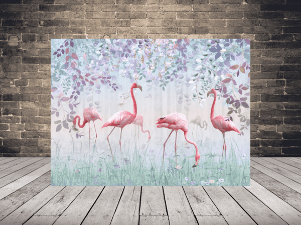 Obraz Stado Flamingów