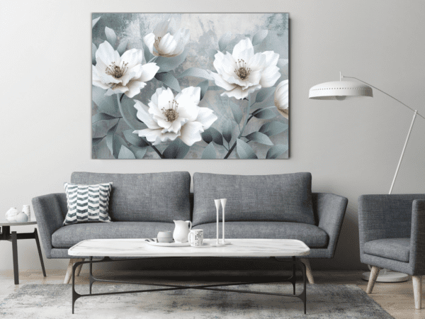 Obraz Rozkwitające Białe Kwiaty